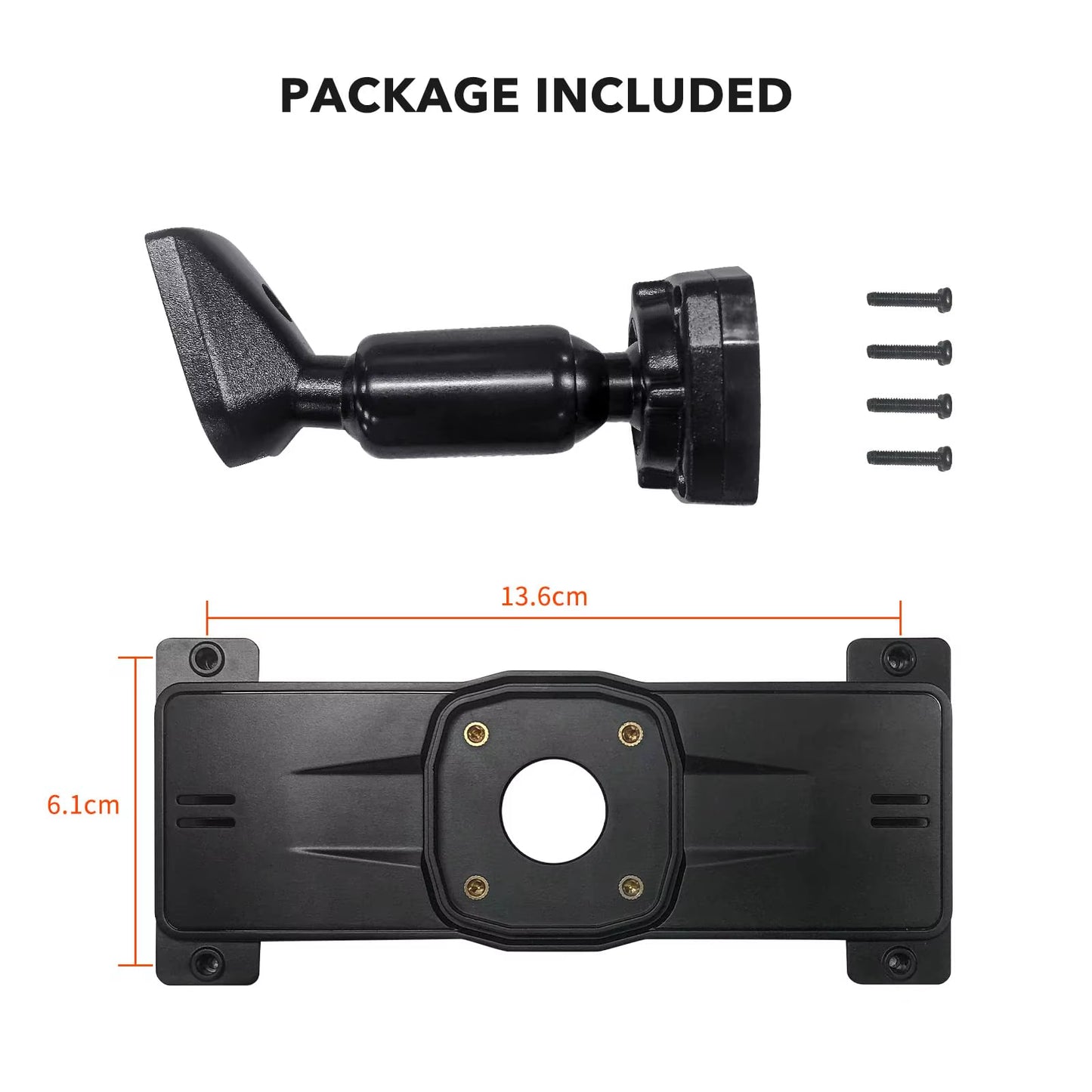 OEM Bracket for Mirror Dash Cam 12 Inch Mirror Dash Cam Mount Bracket Arm for Car DVR Instead of Strap